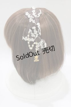 画像2: ALICE and the PIRATES / アリスのトランプリボンカチューシャ  ブラウン H-26-01-15-026-PA-AC-NS-ZH