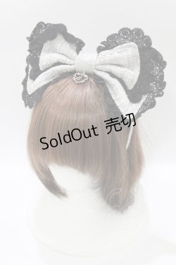 画像1: BABY,THE STARS SHINE BRIGHT / Chelsea la laカチューシャ  グレー H-26-01-15-028-BA-AC-NS-ZH