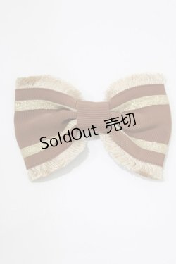 画像2: Angelic Pretty / Royalフリンジバレッタ  ブラウン H-26-01-15-034-AP-AC-NS-ZH