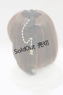 画像2: ALICE and the PIRATES / アリスのトランプリボンカチューシャ  ブラック H-26-01-15-035-PA-AC-NS-ZH