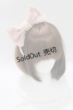 画像1: Angelic Pretty / Pure Ladyカチューシャ  ピンク H-26-01-15-037-AP-AC-NS-ZH