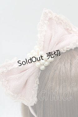 画像2: Angelic Pretty / Pure Ladyカチューシャ  ピンク H-26-01-15-037-AP-AC-NS-ZH