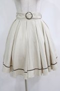 Kurumi Collaboration / フレアマリンアカデミアスカート S アイボリー H-26-01-16-025-GO-SK-NS-ZH