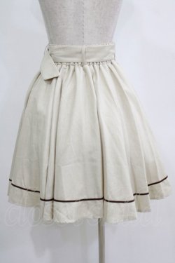 画像3: Kurumi Collaboration / フレアマリンアカデミアスカート S アイボリー H-26-01-16-025-GO-SK-NS-ZH