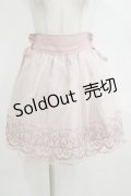 LIZ LISA / バレエ刺繍スカート Free ピンク H-26-01-16-029-LO-SK-NS-ZH