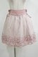 画像1: LIZ LISA / バレエ刺繍スカート Free ピンク H-26-01-16-029-LO-SK-NS-ZH (1)