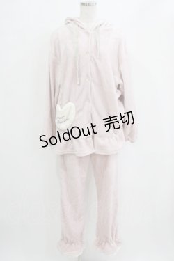 画像1: m petit by misako / TT*AMMFウサミミ L ピンク H-26-01-16-036-LO-OP-NS-ZH