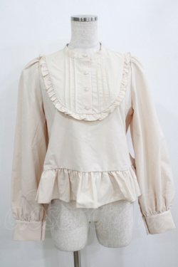 画像1: FLC / MINA*ペプラムブラウス M アイボリー H-26-01-16-039-LO-BL-NS-ZH