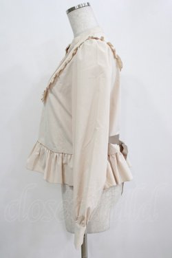 画像2: FLC / MINA*ペプラムブラウス M アイボリー H-26-01-16-039-LO-BL-NS-ZH