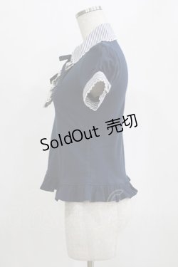 画像2: Angelic Pretty / ブリジットストライプカットソー Free ネイビー H-26-01-16-041-AP-TO-NS-ZH