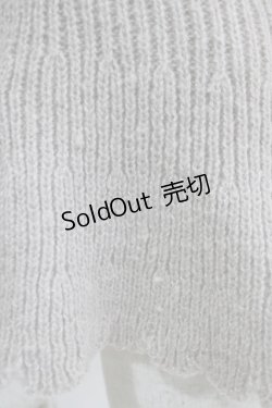 画像4: axes femme / ヴィンテージ風透編ニットカーディガン Free グレージュ H-26-01-16-045-AX-TO-NS-ZH