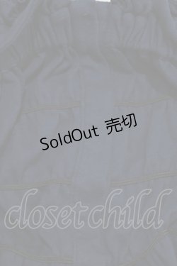 画像4: metamorphose / シャーリングフリルカットソー Free ネイビー H-26-01-16-048-ME-TO-NS-ZH