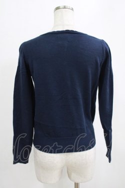 画像3: Secret Honey / トランプうさぎ刺繍カーディガン Free ネイビー H-26-01-16-049-CA-TO-NS-ZH