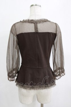 画像3: Angelic Pretty / Pure Ladyカットソー Free ブラウン H-26-01-16-050-AP-TO-NS-ZH