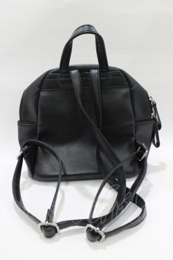 画像3: Ank Rouge / 合皮リュック  ブラック H-26-01-16-058-CA-BG-NS-ZH