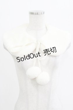 画像1: m petit by misako / AMポンポンツキエリ  オフ H-26-01-16-063-LO-ZA-NS-ZH