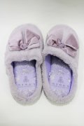 m petit by misako / misako×NINA’Sルームシューズ 23-25cm ラベンダー H-26-01-16-065-LO-SH-NS-ZH
