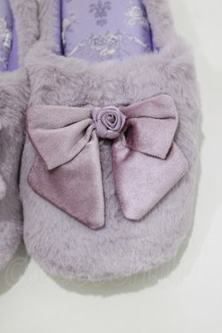 画像2: m petit by misako / misako×NINA’Sルームシューズ 23-25cm ラベンダー H-26-01-16-065-LO-SH-NS-ZH