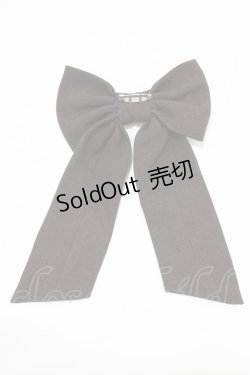 画像2: Innocent World / ト音記号刺繍ブラウスのリボンブローチ  ショコラ H-26-01-16-067-IW-ZA-NS-ZH