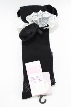 画像1: Alice Mashiro / ECMAHSウサミミリボン  ブラック H-26-01-16-072-PU-ZA-NS-ZH