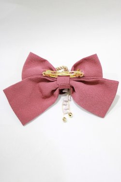 画像3: Amavel / 春爛漫の蝶々結びリボンバレッタ  ピンク H-26-01-16-073-CA-AC-NS-ZH