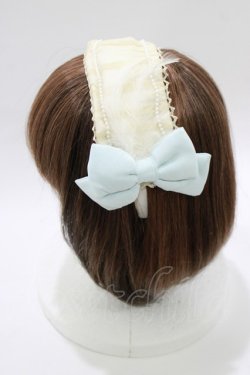 画像2: metamorphose / バレリーナ風カチューシャ  サックス H-26-01-16-076-ME-AC-NS-ZH