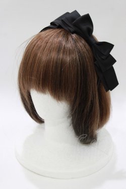 画像1: Innocent World / ラタンカチューシャ  ブラック H-26-01-16-079-IW-AC-NS-ZH