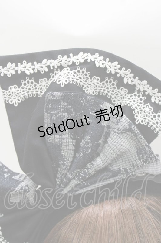 画像2: Hoshibako Works / 東方Project ×HoshibakoWorks 魂魄妖夢 サイドリボンカチューシャ  ブラック H-26-01-16-080-LO-AC-NS-ZH (2)