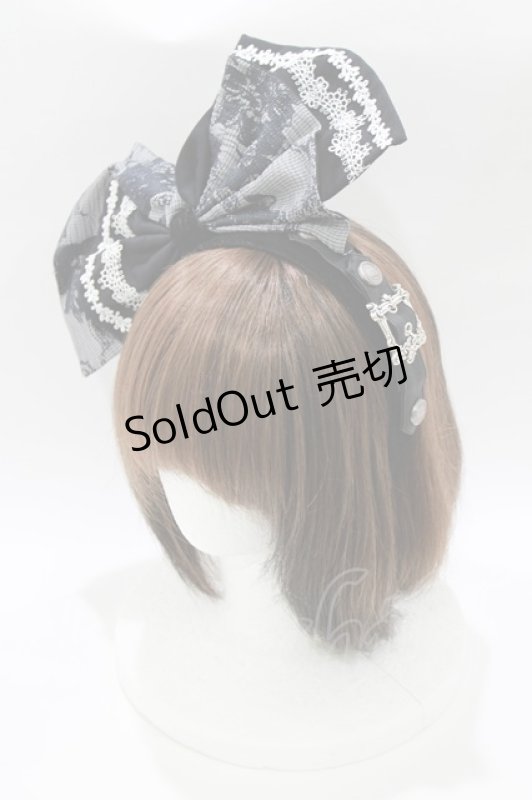 画像3: Hoshibako Works / 東方Project ×HoshibakoWorks 魂魄妖夢 サイドリボンカチューシャ  ブラック H-26-01-16-080-LO-AC-NS-ZH (3)