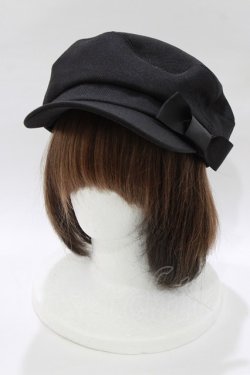 画像1: m petit by misako / サンリオキャラクターズコラボ キャスケット  ブラック H-26-01-16-084-LO-AC-NS-ZH
