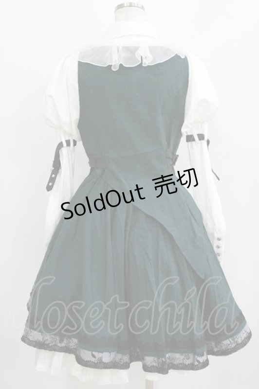 画像3: Hoshibako Works / 東方Project ×HoshibakoWorks 魂魄妖夢 ベスト&スカートセット S オフ/グリーン H-26-01-16-006-LO-OP-NS-ZH (3)