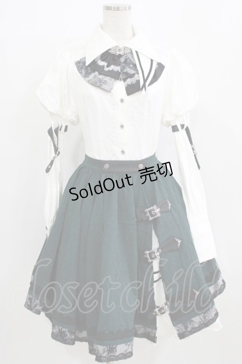 画像6: Hoshibako Works / 東方Project ×HoshibakoWorks 魂魄妖夢 ベスト&スカートセット S オフ/グリーン H-26-01-16-006-LO-OP-NS-ZH (6)
