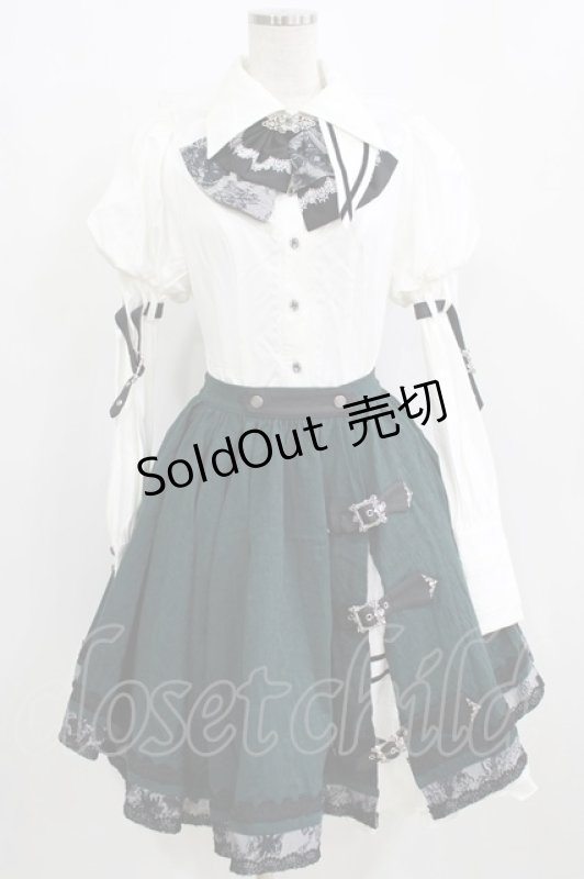 画像6: Hoshibako Works / 東方Project ×HoshibakoWorks 魂魄妖夢 ベスト&スカートセット S オフ/グリーン H-26-01-16-006-LO-OP-NS-ZH (6)