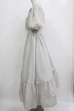 画像2: An MILLE / パフスリーブロングワンピース Free グレー H-26-01-16-011-EL-OP-NS-ZH