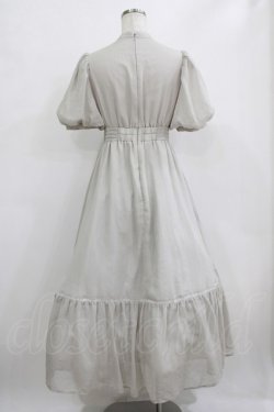 画像3: An MILLE / パフスリーブロングワンピース Free グレー H-26-01-16-011-EL-OP-NS-ZH