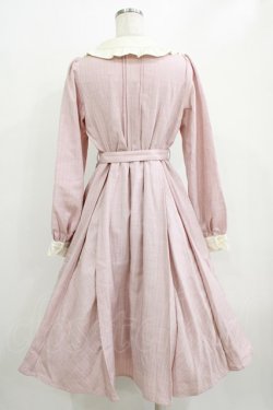 画像3: Amavel / クラシカルラメストライプミディ丈ワンピース Free ピンク H-26-01-16-013-CA-OP-NS-ZH