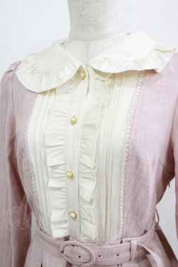 画像4: Amavel / クラシカルラメストライプミディ丈ワンピース Free ピンク H-26-01-16-013-CA-OP-NS-ZH