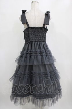 画像3: FLC / チュールワンピース M グレー H-26-01-16-016-LO-OP-NS-ZH