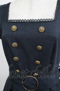 画像4: Kurumi Collaboration / マリンアカデミアジャンパースカート S ネイビー H-26-01-16-018-GO-OP-NS-ZH