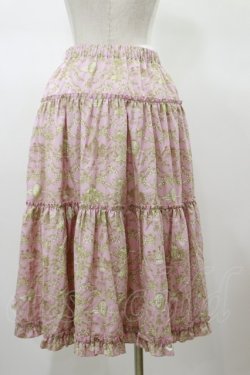 画像2: m petit by misako / NINA'S RVパニエスカート L ピンク/アイボリー　リバーシブル H-26-01-17-048-LO-SK-NS-ZH