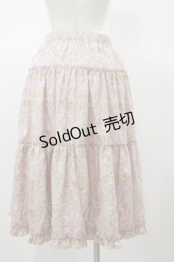 画像2: m petit by misako / NINA'S RVパニエスカート L ピンク/アイボリー　リバーシブル H-26-01-17-048-LO-SK-NS-ZH