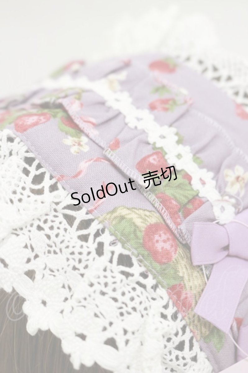 画像2: metamorphose / Strawberry Basket ヘッドドレス  パープル H-26-01-17-006-ME-AC-NS-ZH (2)