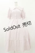 m petit by misako / AM*ギンガムCHKワンピース M ピンク H-26-01-17-065-LO-OP-NS-ZH