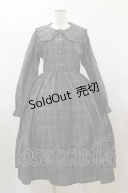 画像1: m petit by misako / TT*AOKチェックOP L グレー H-26-01-17-069-LO-OP-NS-ZH