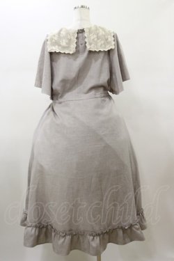 画像2: m petit by misako / TT*AOKレースセーラーワンピース LL グレー H-26-01-17-071-LO-OP-NS-ZH