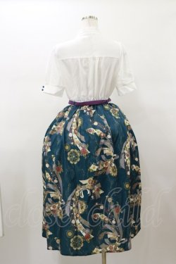 画像2: axes femme / 燦爛柄ワンピース Free グリーン H-26-01-17-078-AX-OP-NS-ZH