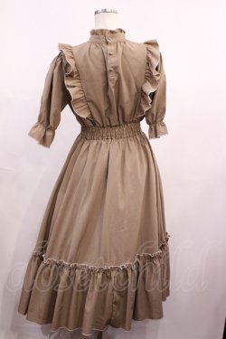 画像2: m petit by misako / NINA'SコラボAMハイショクメローワンピース M ベージュ H-26-01-17-1005-LO-OP-NS-ZH