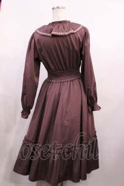 画像2: m petit by misako / AOK*フリルカラータックワンピース M ダークピンク H-26-01-17-1006-LO-OP-NS-ZH