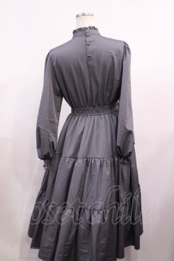 画像2: m petit by misako / AM*レースティアードワンピース M グレー H-26-01-17-1007-LO-OP-NS-ZH