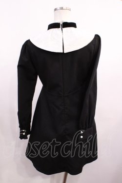 画像2: Bubbles / レース襟ワンピース Free ブラック H-26-01-17-1011-CA-OP-NS-ZH